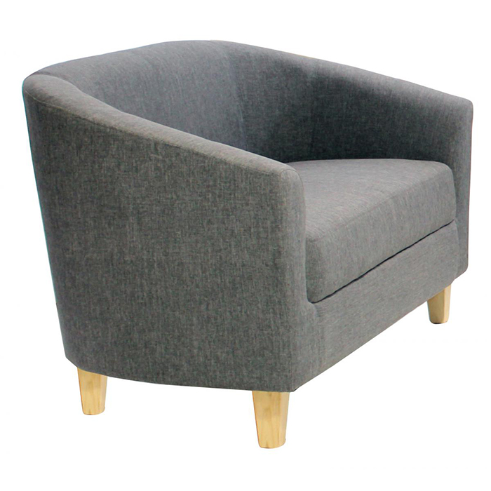 Claridon Linen Two Seater Sofa - Click Image to Close